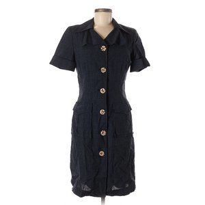 EUC Luca Luca Button-Down Casual Short Sleeve Dress Size 44IT / US Size 8